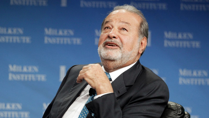 Đại gia viễn thông Carlos Slim trở thành tỷ phú USD vào năm 51 tuổi. (Ảnh: REUTERS/FRED PROUSER)