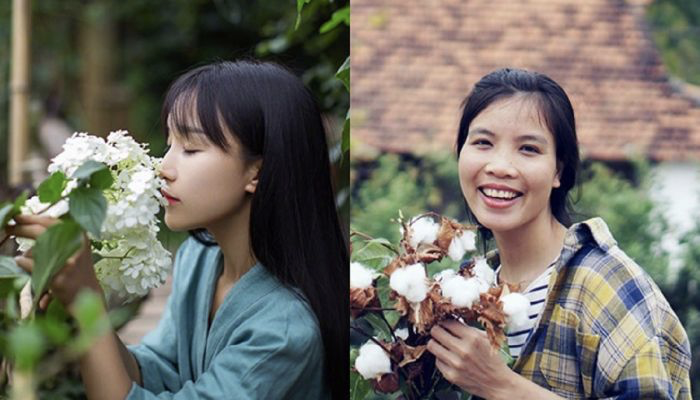 Theo một số netizen Trung Quốc, có sự giống nhau không hề nhẹ từ nội dung, bối cảnh, góc quay, âm nhạc đến trang phục trong các video của 'Bếp trên đỉnh đồi' và Lý Tử Thất. (Ảnh: Internet)