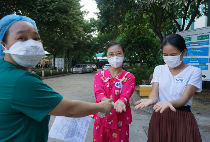 Với chị những ngày điều trị tại bệnh viện có nhiều kỷ niệm.