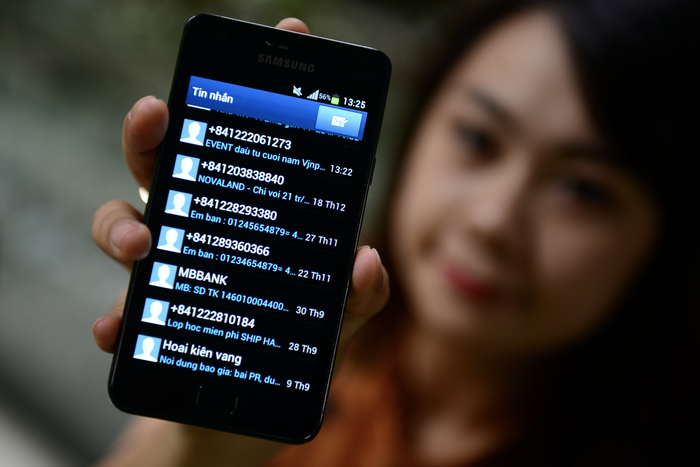 Mức phạt đến 100 triệu đồng được áp dụng với hành vi gửi tin nhắn quảng cáo, gọi điện thoại quảng cáo đến các số điện thoại nằm trong danh sách không quảng cáo. (Ảnh minh hoạ: Internet)