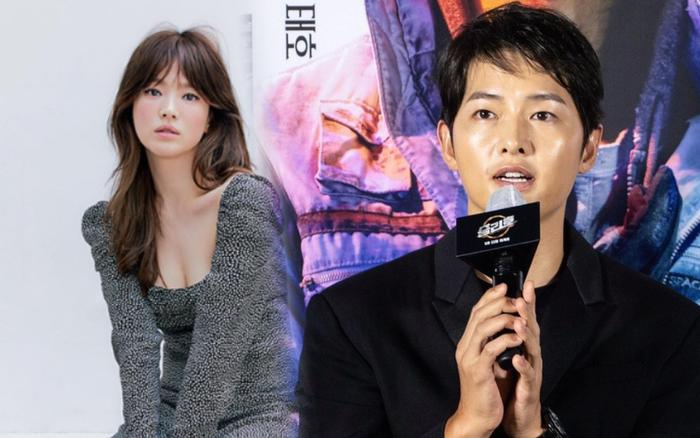 Song Joong Ki hốc hác bên Kim Tae Ri tại họp báo, Song Hye Kyo 'đáp trả' bằng bộ ảnh khoe body Ảnh 2