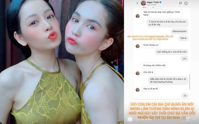 Rủ Chi Pu đi ăn, Ngọc Trinh bất ngờ 'bùng kèo' vì bị đàn em vượt mặt follow trên Instagram Ảnh 2