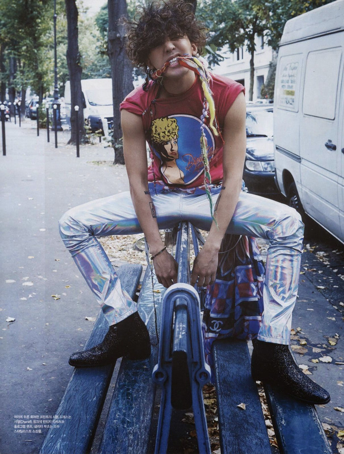 G-Dragon là chàng thơ của Vogue trong rất nhiều dự án.