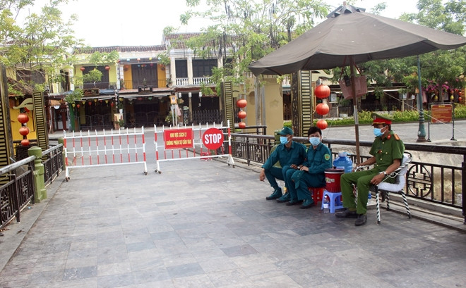 Khu vực được phong tỏa ở TP. Hội An