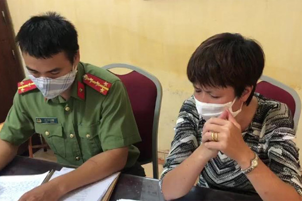 Nữ facebooker đăng tải thông tin sai sự thật về tình hình dịch COVID-19 ở Hải Dương