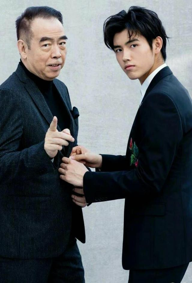 Trần Khải Ca và con trai Trần Phi Vũ