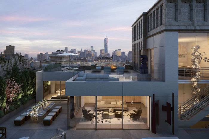 Căn hộ này liền kề với căn penthouse (căn hộ nằm trên tầng cao nhất của một tòa nhà) 3 tầng rộng hơn 930 m2 và 2 căn hộ khác cũng ngay tại tòa chung cư này của vị tỷ phú với tổng trị giá lên đến 80 triệu USD, CNN dẫn nguồn từ hồ sơ bất động sản của thành phố. (Ảnh: 212 Fifth Avenue)