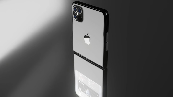 Bắt đầu từ cuối 2018, một loạt thương hiệu smartphone tầm cỡ đã lần lượt trình làng chiếc điện thoại màn hình gập của mình, có thể kể đến là Samsung Galaxy Fold, Huawei Mate X, Motorola RAZR,... (Ảnh: ConceptsiPhone)