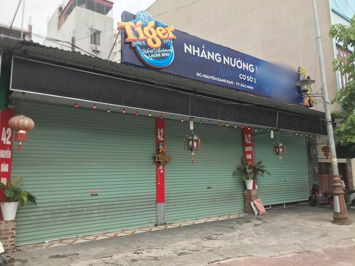 Quán nướng nơi xảy ra sự việc.