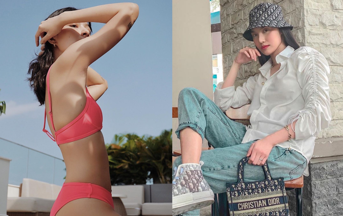 Lan Khuê sang chảnh đúng khí chất con dâu nhà thế phiệt, Tú Hảo tự tin mặc áo tắm, bất chấp vòng 1 như bức tường Ảnh 2