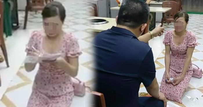 Hình ảnh xôn xao mạng xã hội.