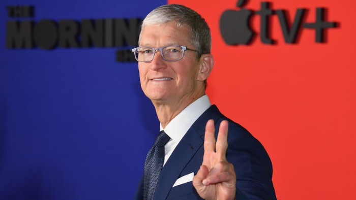 CEO Apple Tim Cook. Ảnh: CNBC