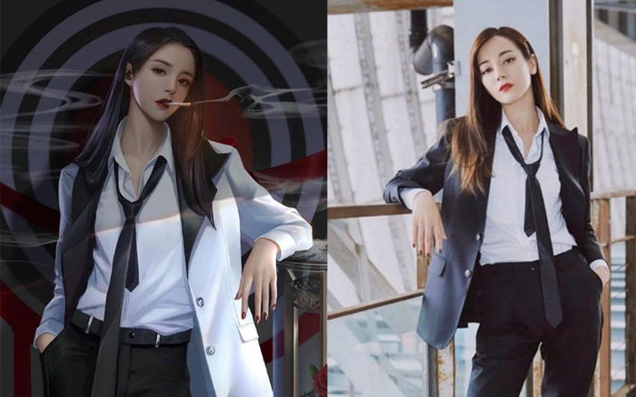 Thiết kế ảnh cho thần tượng, fan Dương Mịch bị tố đạo hình của Địch Lệ Nhiệt Ba và Trịnh Sảng Ảnh 2