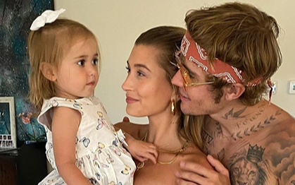 Vợ chồng Justin Bieber đón sinh nhật 2 tuổi của em gái cùng cha khác mẹ Ảnh 2