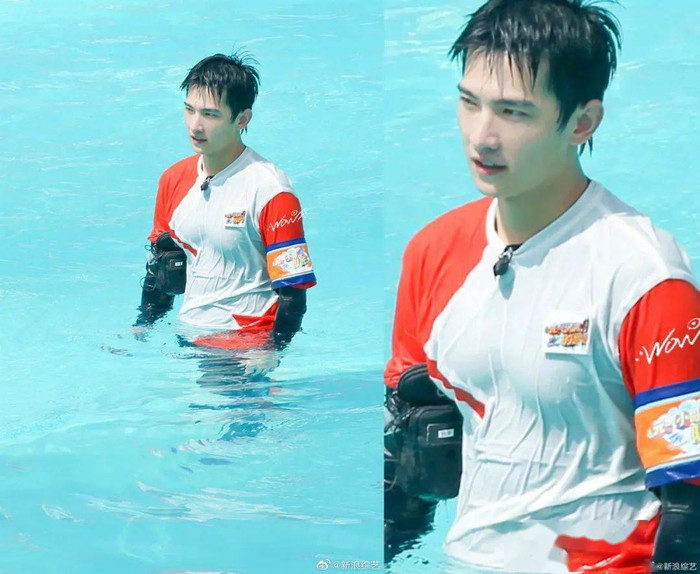 Hình tượng lạnh lùng của Dương Dương sụp đổ khi tham gia 'Ca ca tràn đầy sức sống' Ảnh 9