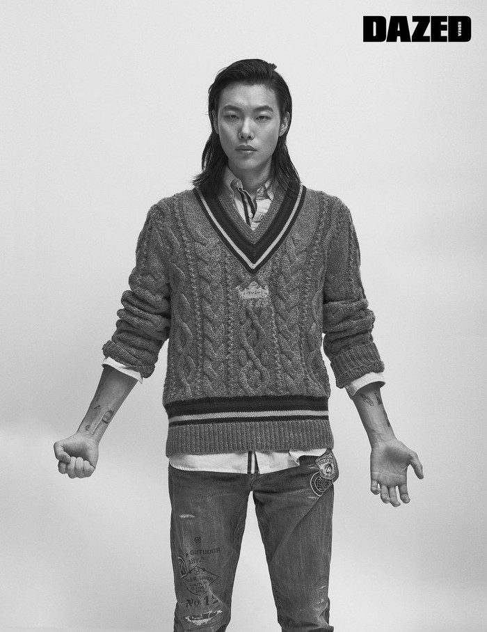 'Hwan mặt cún' mang mái tóc dài từng gây sốc lên bìa tạp chí Dazed tháng 9 Ảnh 7
