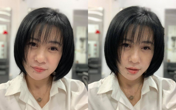 Đổi kiểu tóc bob và mái thưa, U50 Cát Phượng được khen trẻ ra chục tuổi Ảnh 2