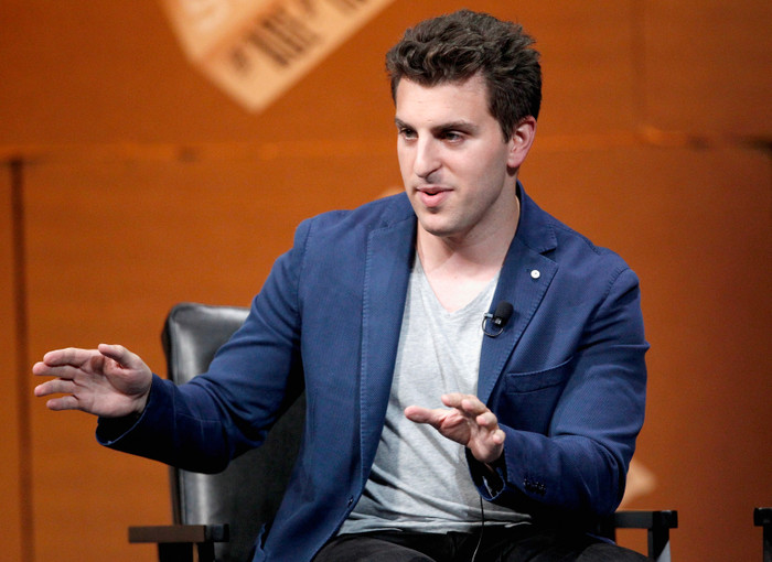 Airbnb CEO Brian Chesky. Ảnh: TIME