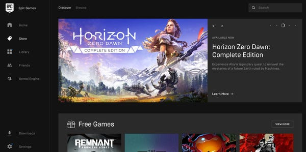 Kể từ khi ra mắt Fortnite vào năm 2017, Tim Sweeney có thêm hai dự án mới: ra mắt cửa hàng trò chơi trực tuyến Epic Games Store và cuộc chiến với Apple – Google liên quan đến khoản phí mà các ông lớn này thu từ các nhà lập trình. (Ảnh: Epic Games)