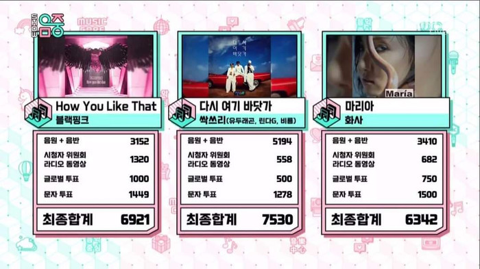 Music Core 22/8: SSAK3 tan rã nhưng vẫn 'ẵm cúp', BlackPink và Hwasa khiến fan 'cạn lời' vì quá... nhây Ảnh 6