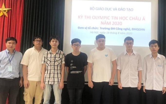Đội tuyển Quốc gia Việt Nam giành 6 huy chương Olympic Tin học châu Á Thái Bình Dương Ảnh 2