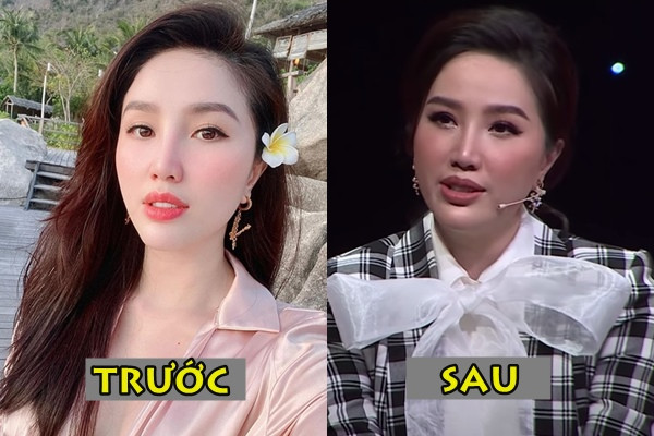 Đặng Thu Thảo mặt tròn xoe, Bảo Thy tự nhận có khuôn mặt 'đựng được 8 chén chè' sau khi kết hôn Ảnh 10