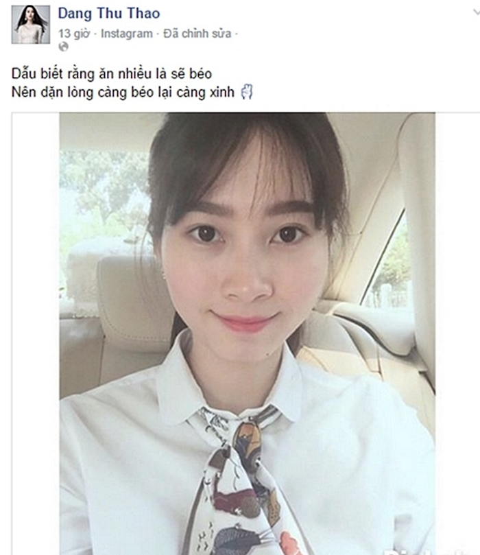 Đặng Thu Thảo mặt tròn xoe, Bảo Thy tự nhận có khuôn mặt 'đựng được 8 chén chè' sau khi kết hôn Ảnh 14