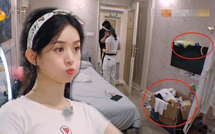 Hết bị chỉ trích vì cách ăn bất lịch sự, Triệu Lệ Dĩnh lại khiến dân mạng chê cười vì phòng ở quá bừa bộn Ảnh 2