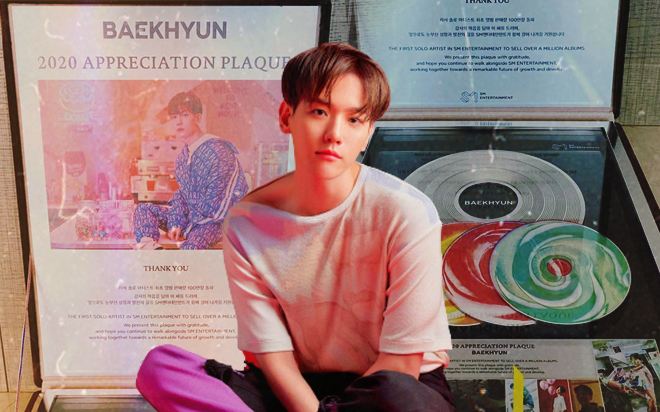 Baekhyun trở thành nghệ sĩ solo đầu tiên nhà SM bán được triệu bản album, lập tức khoe quà siêu dễ thương từ Lee Soo Man Ảnh 2