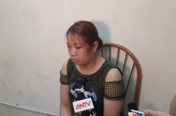 Đối tượng Thu tại cơ quan công an. 