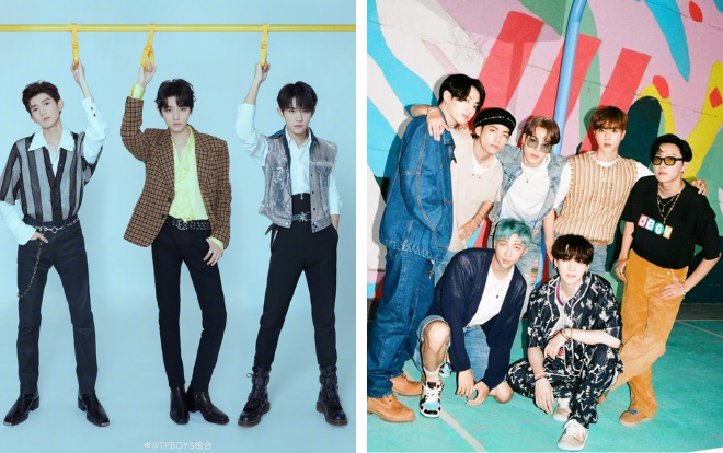 Nhóm BTS bị TF Boys vượt mặt về số lượt xem concert online cùng lúc.