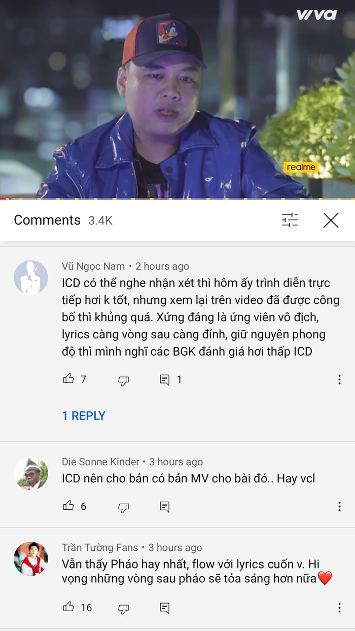 Rapper ICD được gọi tên nhiều nhất trong tập 3 King of Rap: Dizz ngầm showbiz, lyric xịn nên được Datmaniac đấu giá 50 triệu Ảnh 15