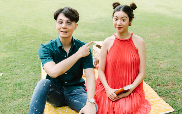 Búi tóc natra chụp ảnh hạnh phúc bên ông xã, Thuý Vân nhờ dân mạng nghĩ giúp caption và cái kết Ảnh 2