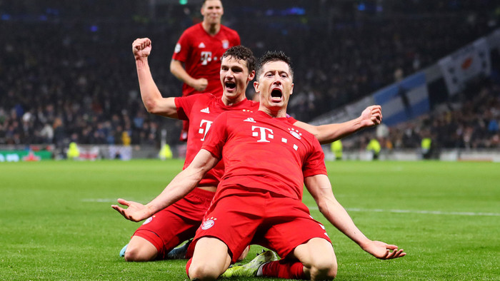 Lewandowski giành danh hiệu Vua phá lưới Champions League 2019/20.