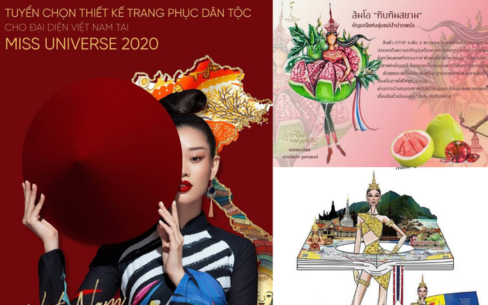 Fan Khánh Vân lo sốt vó trước mẫu trang phục dân tộc 'Bưởi 5 Roi' của Thái Lan ở Miss Universe 2020 Ảnh 2