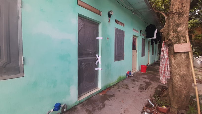 Phòng trọ của Thu đã bị niêm phong.