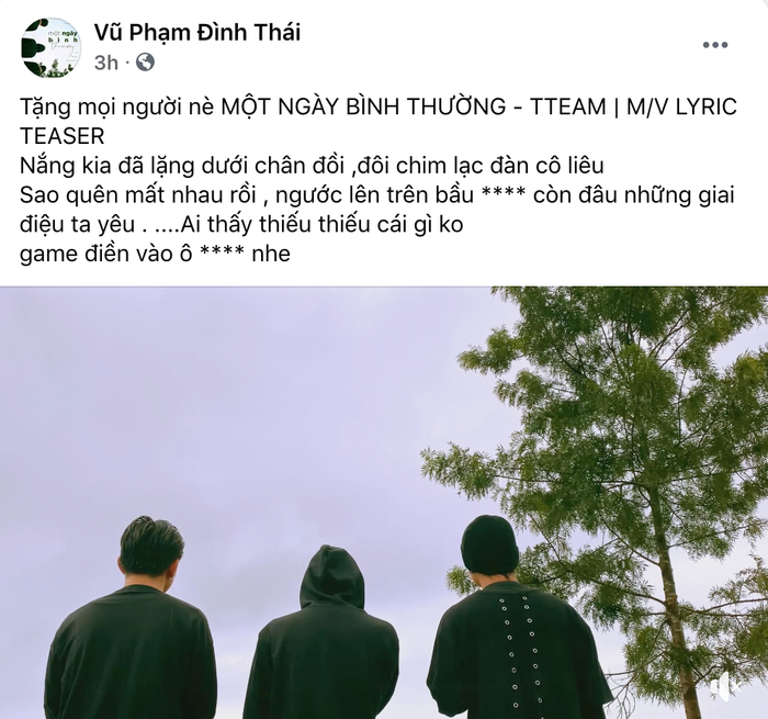 Đang yên đang lành, fan Sơn Tùng phải 'nổi trận lôi đình' vì cho rằng Thái Vũ ( FAPTv) cà khịa 'Sky' Ảnh 3