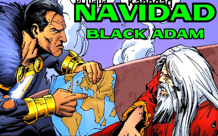 Vũ trụ DC: Black Adam từng... đấm nhau với ông già Noel để đòi quà Ảnh 2