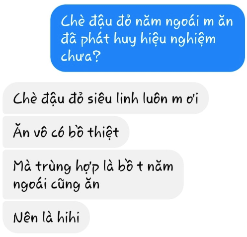Cặp đôi vàng trong làng ăn đậu đỏ là đây. Chúc mừng đôi trẻ