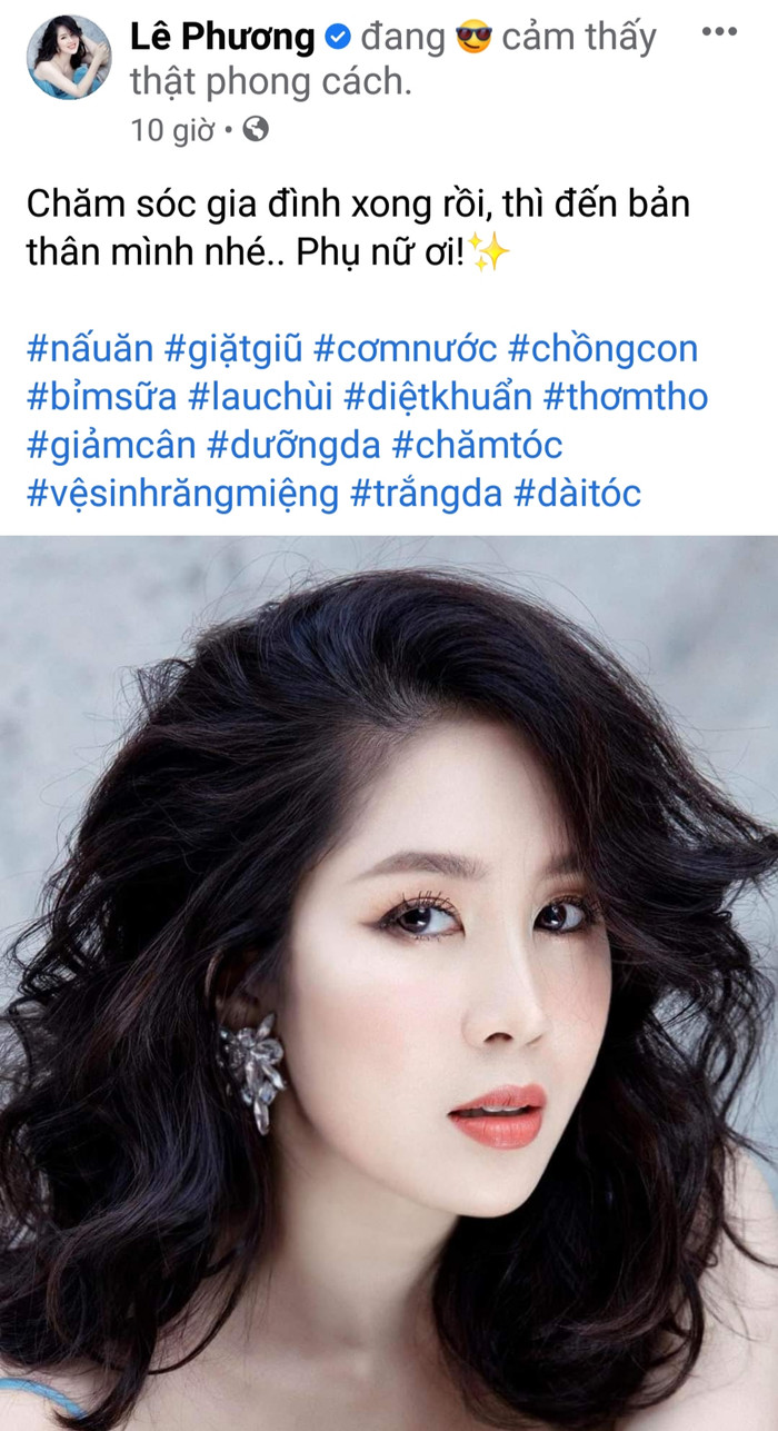 Lê Phương khoe ảnh nhan sắn 'thăng hạng'