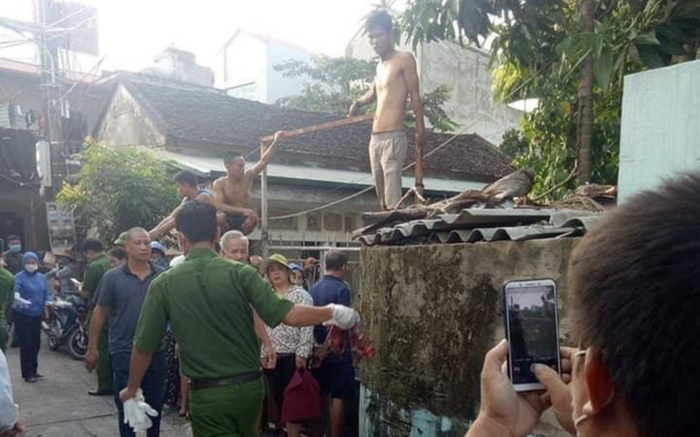 Nổ bình gas ở xưởng cơ khí tại Hà Nội, 1 thanh niên tử vong,1 người bị thương nặng Ảnh 2