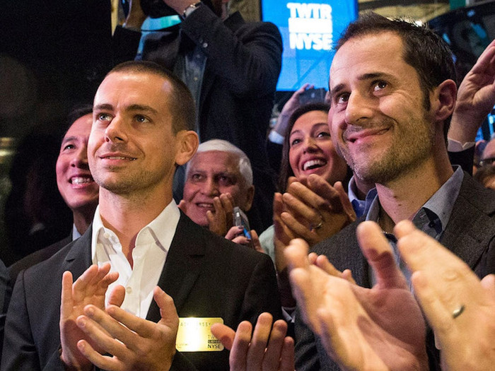 Jack Dorsey từng có mối quan hệ thân thiết với Kevin Systrom, cho đến khi Facebook mua lại Instagram. Ảnh: BI