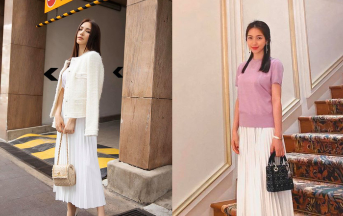 Hòa Minzy với 1 chiếc váy mà 2 số phận, lúc nhìn cao ráo khi lại lùn một mẩu Ảnh 2