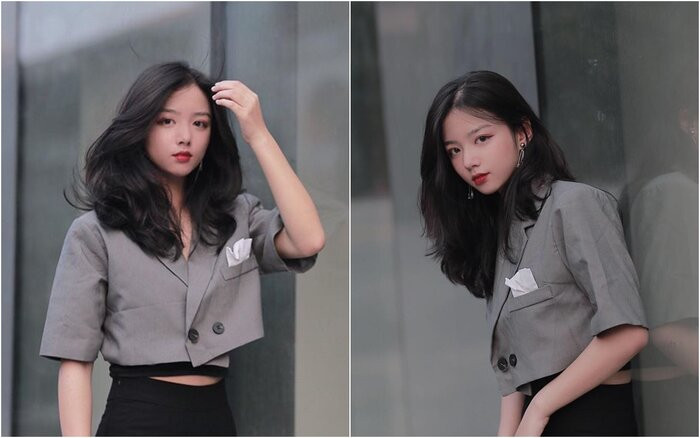Nữ sinh ĐH Kinh tế Quốc dân gây 'sốt' với bức ảnh thẻ cực xinh đẹp, soi profile hóa ra là gương mặt quen thuộc! Ảnh 10