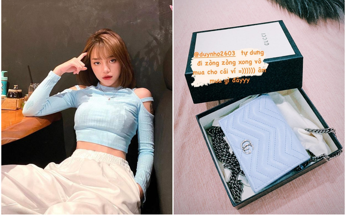 Linh Ngọc Đàm khoe được người yêu cũ tặng túi hàng hiệu, không quên hỏi khéo anh chàng: 'Âm mưu gì đây?' Ảnh 2