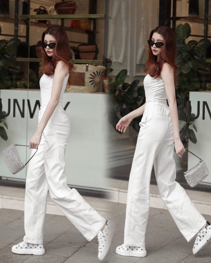 Bâu sở hữu vẻ đẹp quyến rũ, điểm nhấn là sống mũi cao và đôi mắt sâu, to tròn. 