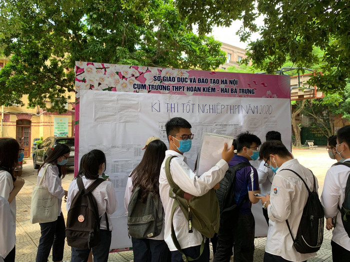 Công bố điểm thi tốt nghiệp THPT đợt 1 từ 0h ngày 27/8. Ảnh minh họa