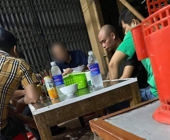 Đối tượng Tú bị bắt khi đang lẩn trốn ở Bắc Giang.