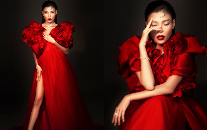 Lột bỏ vẻ mong manh thường thấy, Thuý Diễm bí ẩn, quyến rũ hút hồn. Ảnh 2