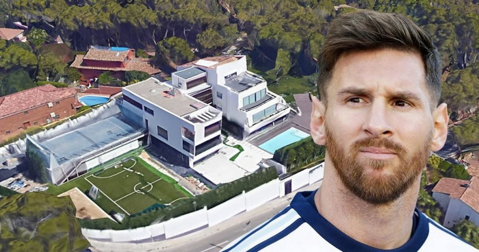 Bên trong dinh thự của Messi và Antonella với tầm nhìn ra biển và khu vực cấm bay Ảnh 3